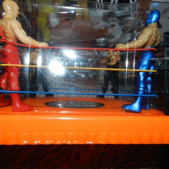 Smash and Slam Wrestlers w/ Ring + accessories playset Sealed 🆕NWT⌚SHIPS FAST - Picture 5 of 14
